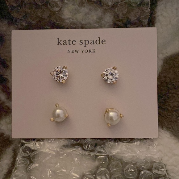Kate Spade Rise & Shine Stud Earrings - Set of Two
